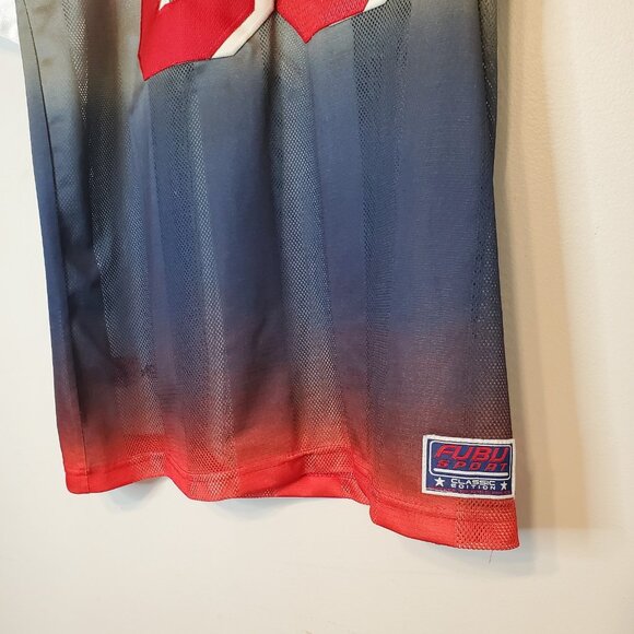 Vintage y2k Fubu 05 oversized football jersey shirt white size M - Picture 6 of 8